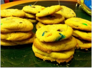 ChChip Cookies with MMs