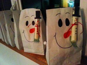 Snowman Bags
