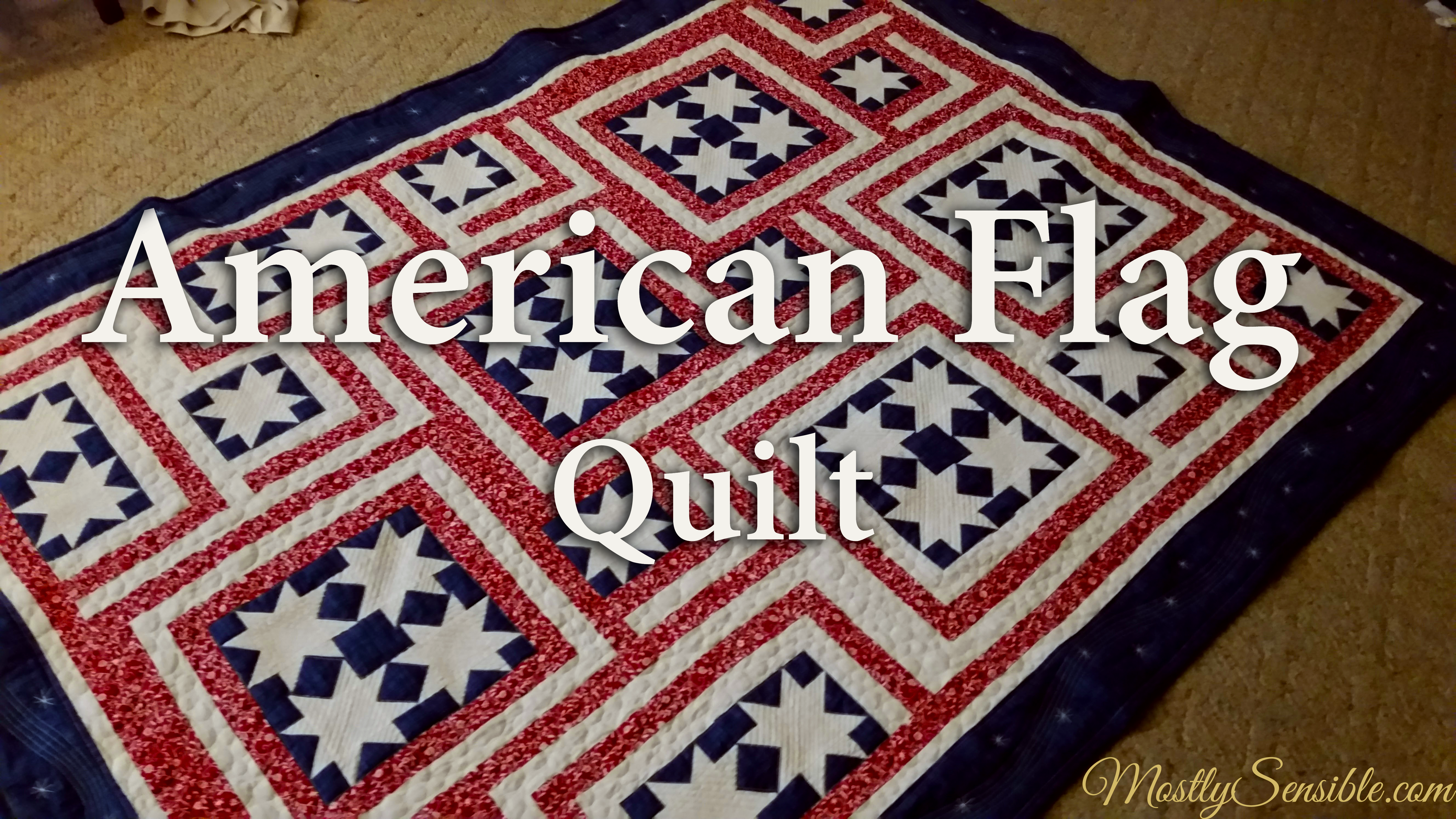 American Flag Quilt